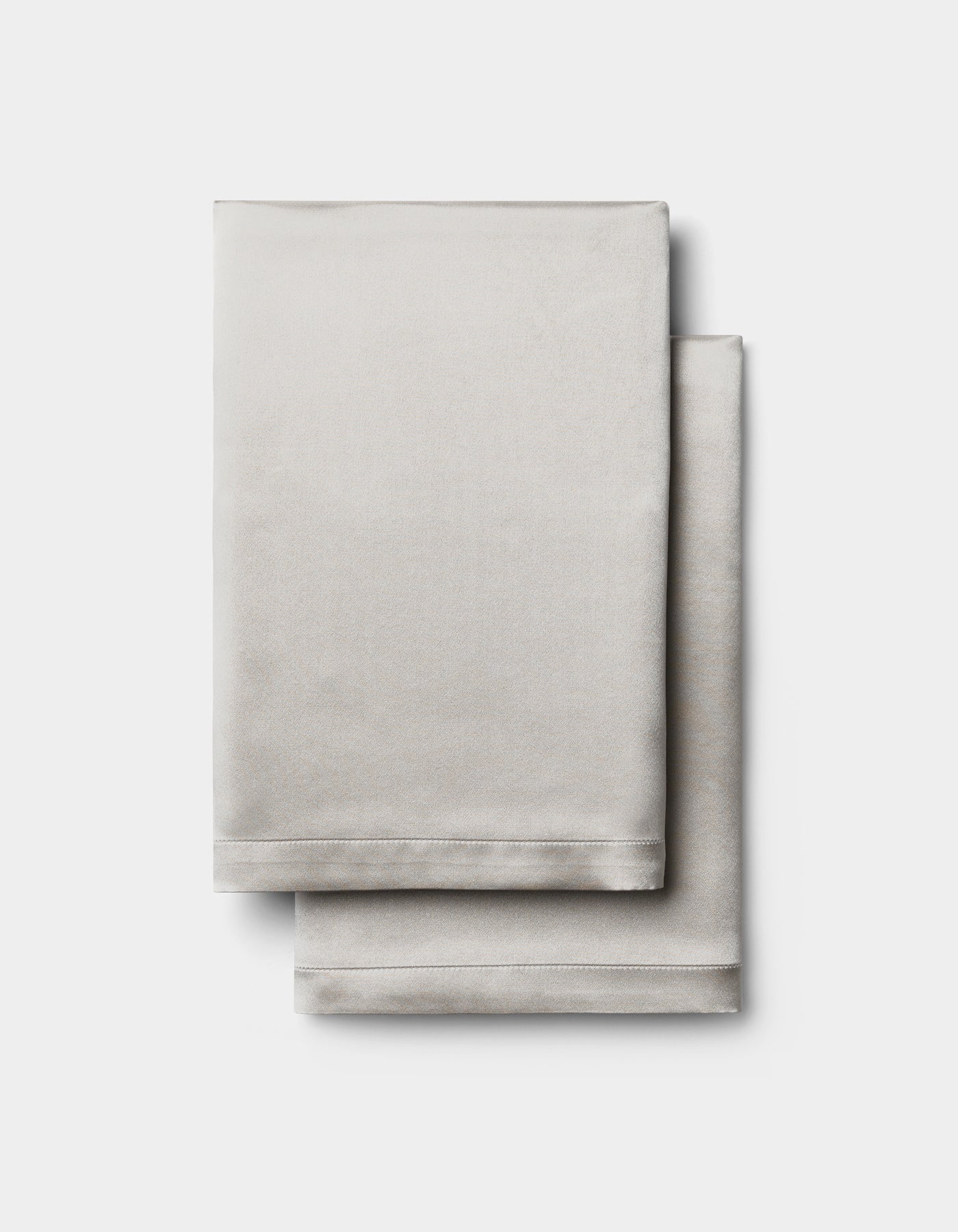 Silk Pillowcase Light Grey