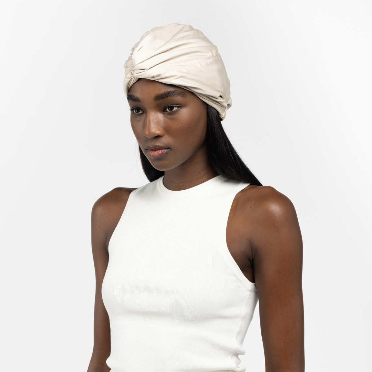 Turban Beige Detail