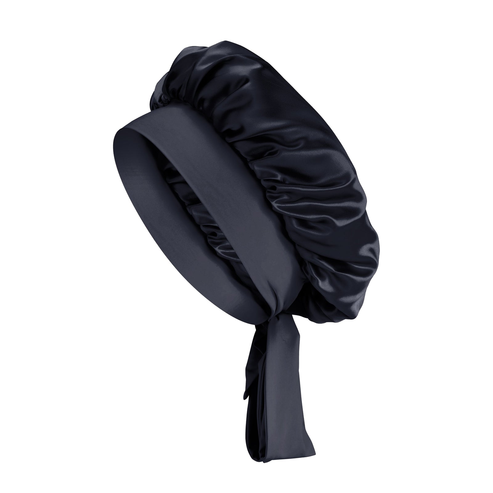 Bow Black Bonnet