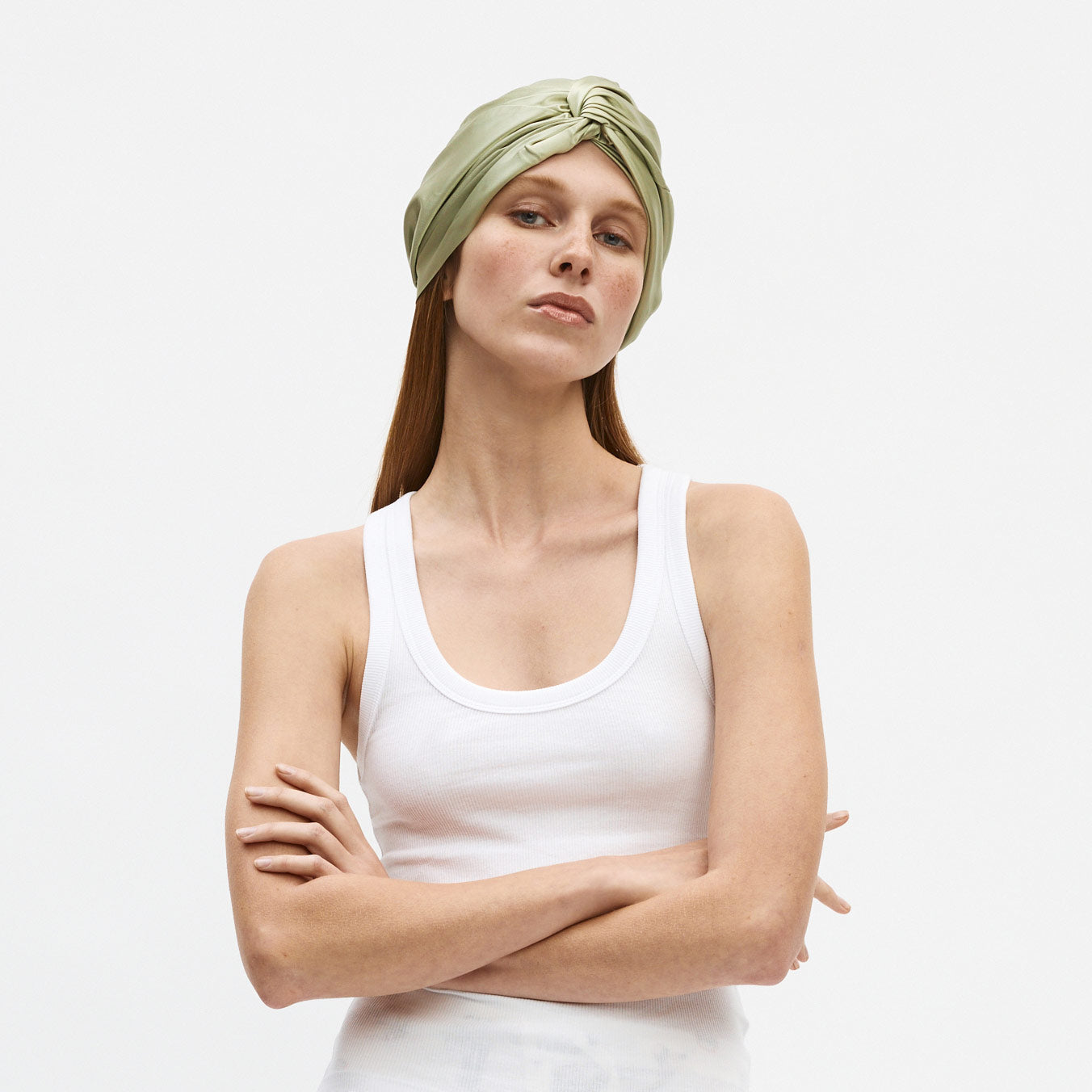 Turban Matcha Green Detail